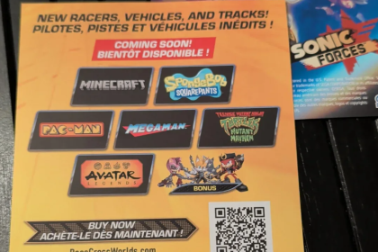 Mega Man appears in Sonic Racing CrossWorlds