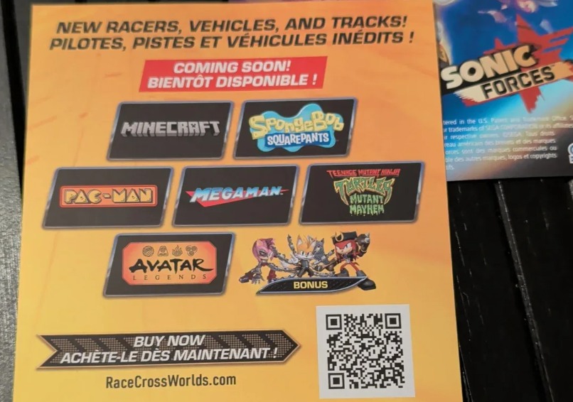 Mega Man appears in Sonic Racing CrossWorlds