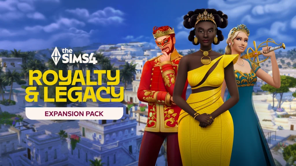 Current image: The Sims 4 Royalty & Legacy Grand Bundle Game for PC Crack Status Watch