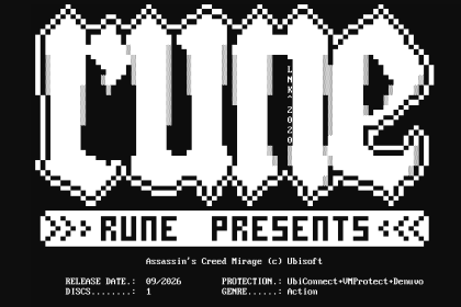RUNE Fully Removes Denuvo And VMProtect From Assassin’s Creed Mirage