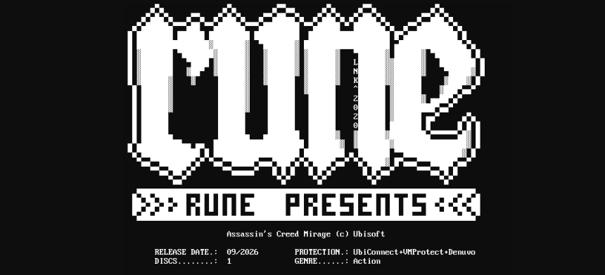 RUNE Fully Removes Denuvo And VMProtect From Assassin’s Creed Mirage